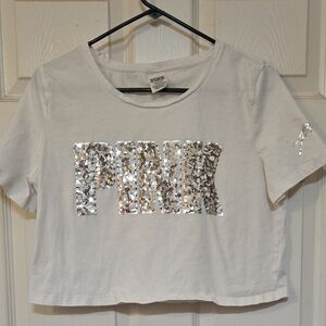 PINK Victoria's Secret White Top